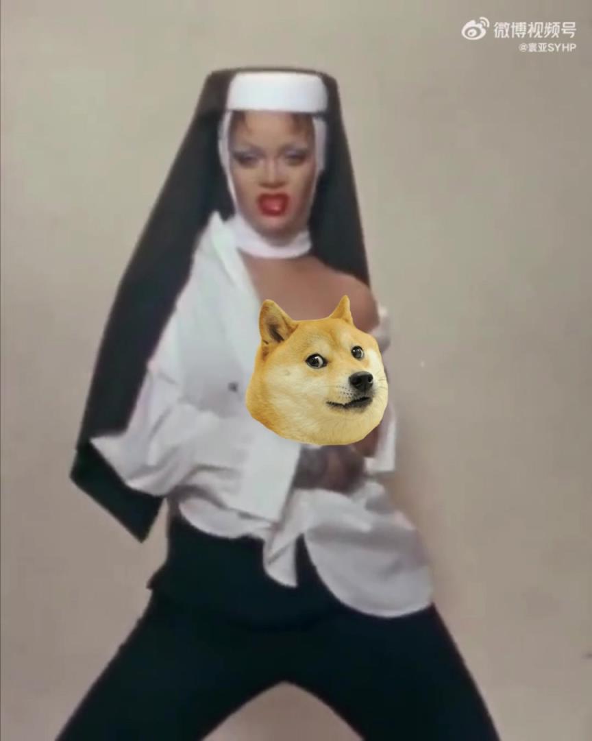 尺度不小！詹姆斯小迷妹蕾哈娜最新雜志封面被批丑化修女